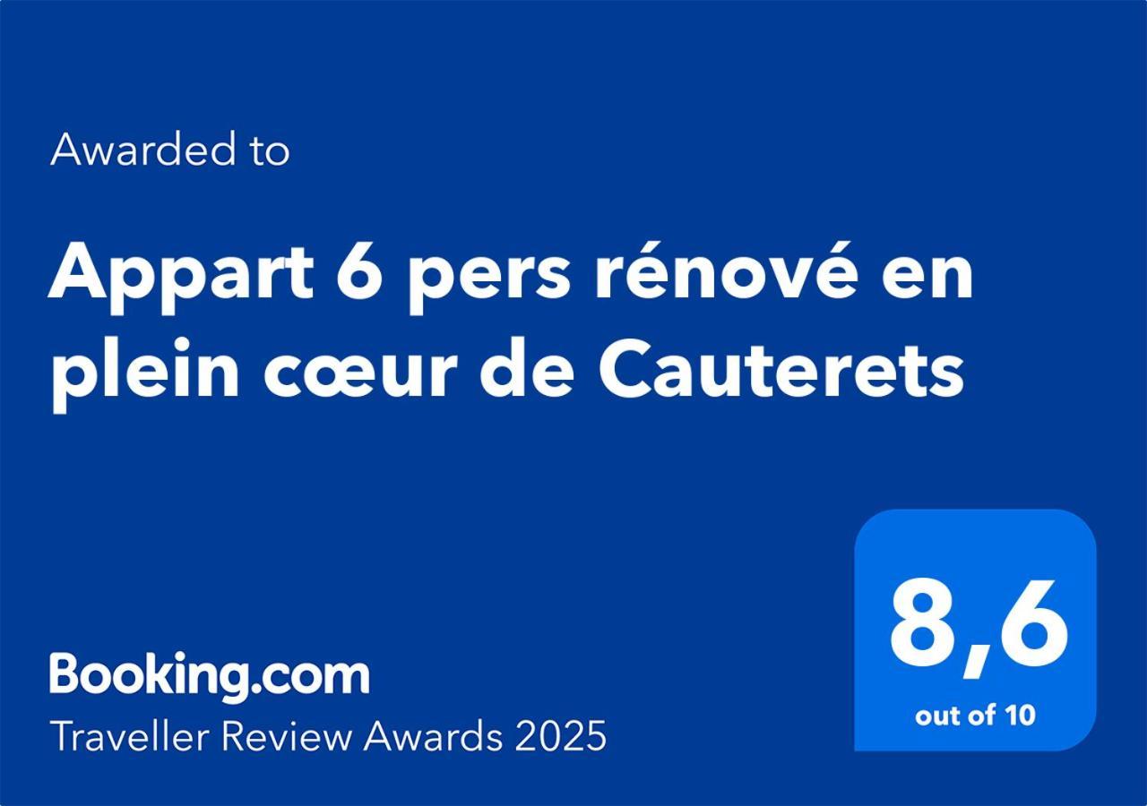 Appart 6 Pers Renove En Plein Coeur De Cauterets Buitenkant foto